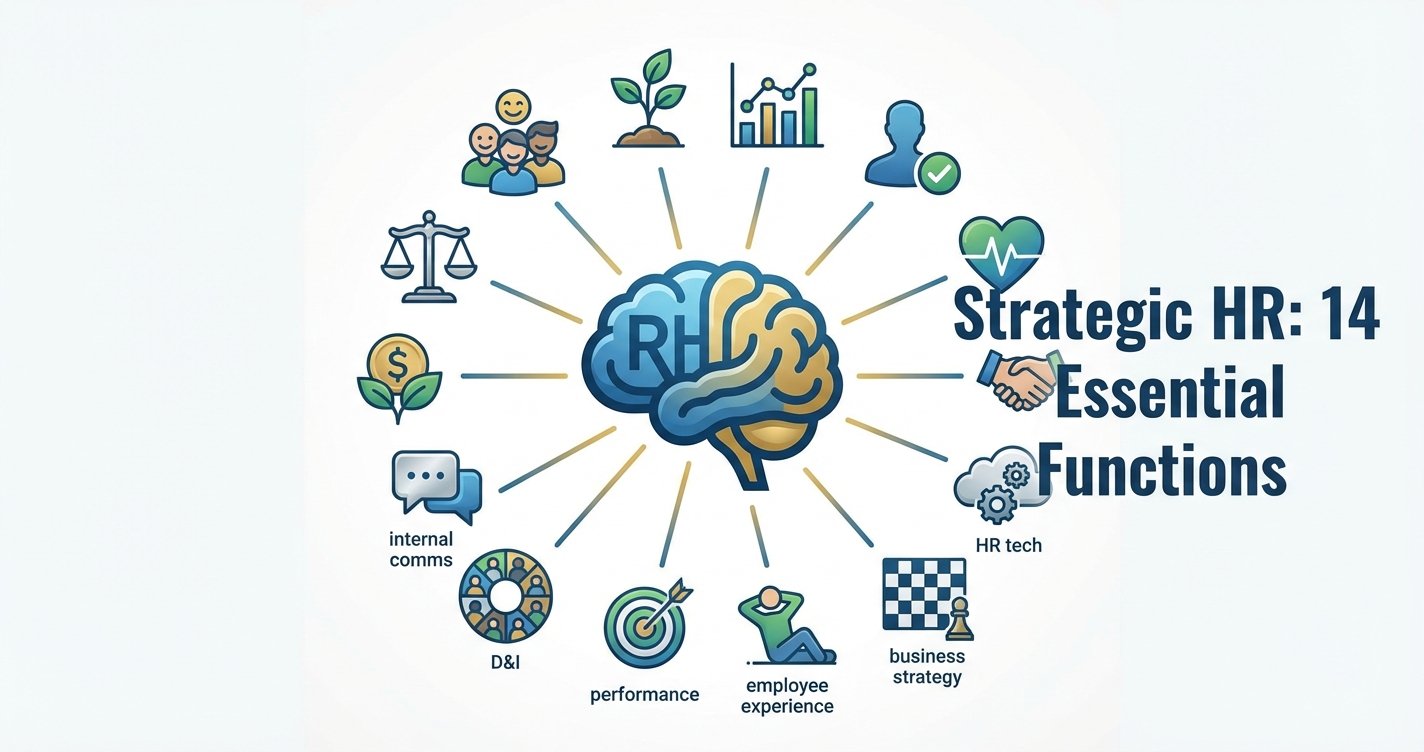 RH Estratégico: 14 Funções Essenciais do RH Moderno