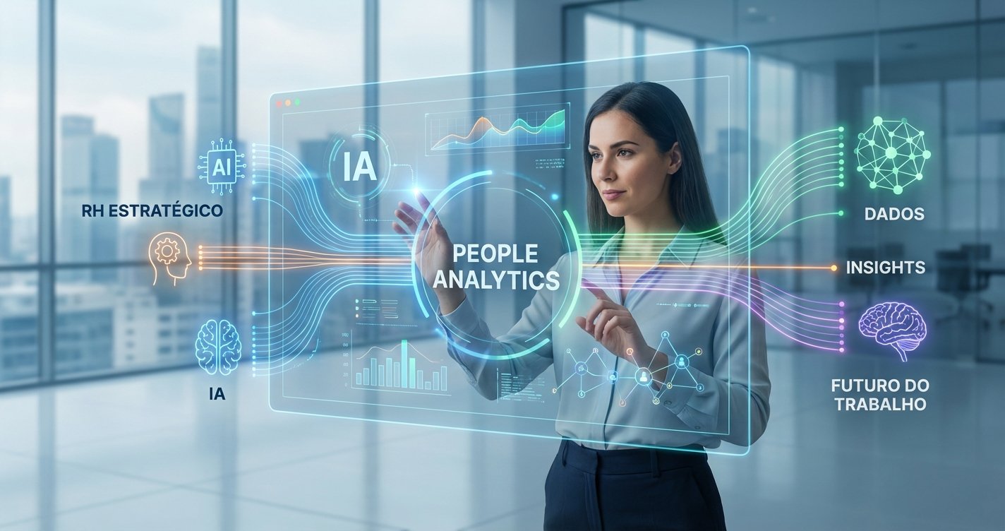 IA transforma RH: HRBP estratégico com People Analytics
